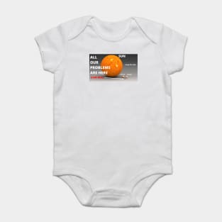 Galaxy you are here Baby Bodysuit